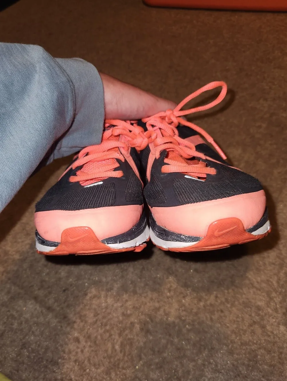 Nike Air Max Excellerate Running Shoes | Black Pink White | W8